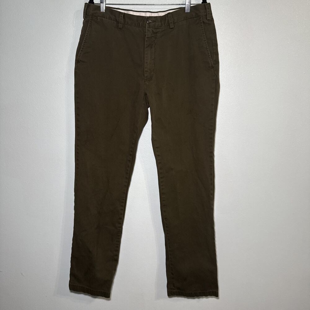 POLO Ralph Lauren Classic Fit Mens Pants Dark Loden Khaki Green 36 x 34‎